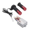 DC36V 350W Brushed Motor Speed Controller with Red Grips Set