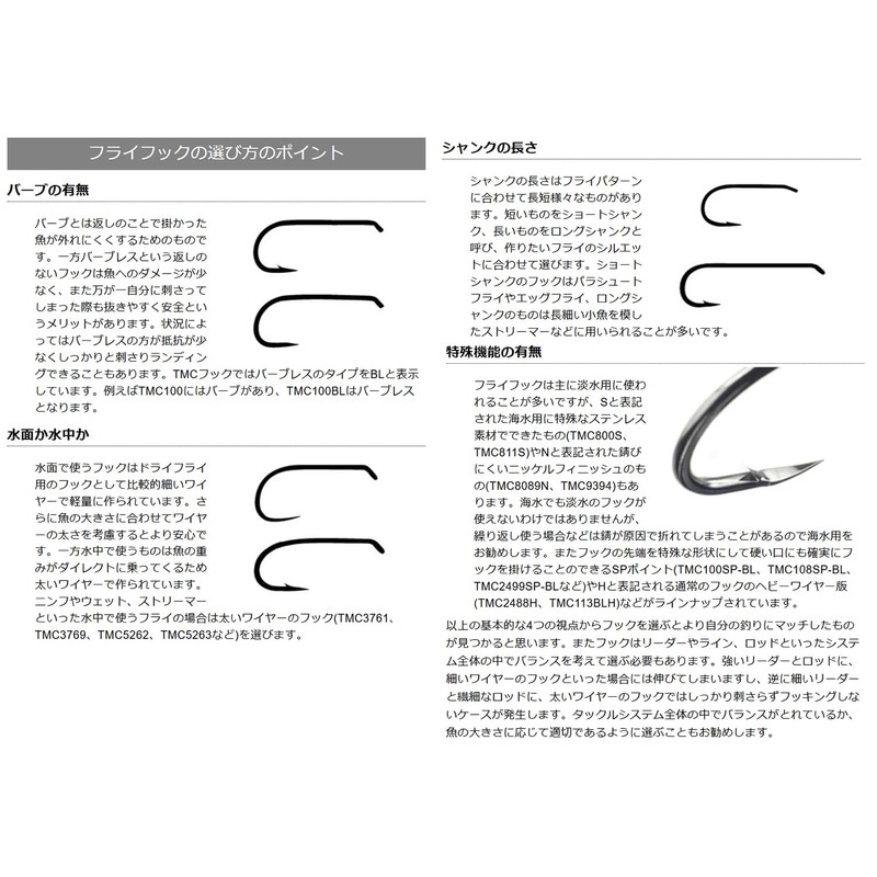 TIEMCO Fly Hook Small Pack TMC811S #2