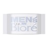 Kao Men's Biore Face Sheet, Soap Scent, 34 Pieces, Set