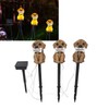 LED Solar Garden Light Puppy Dog Statue Welcome Lamp Solar