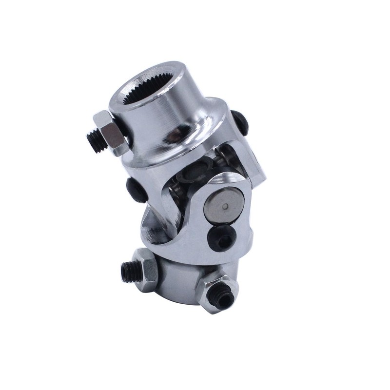 1 PC SHLPDFM Chrome Universal U Joint 3/4"-36 Spline x
