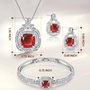 Menton Ezil Celestial Whispers Crystal Jewelry Sets For Women 18K
