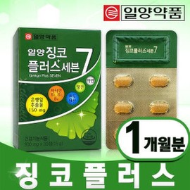 Il Yang Pharm 징코플러스30정 기억력개선 은행잎추출물 Ginkgo Plus 30 Tablets Memory Improvement Ginkgo Biloba Extract