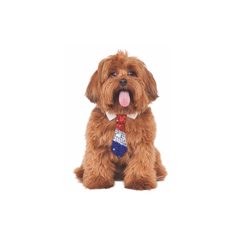 Rubie's Patriotic Pet, Tie, Medium-Large