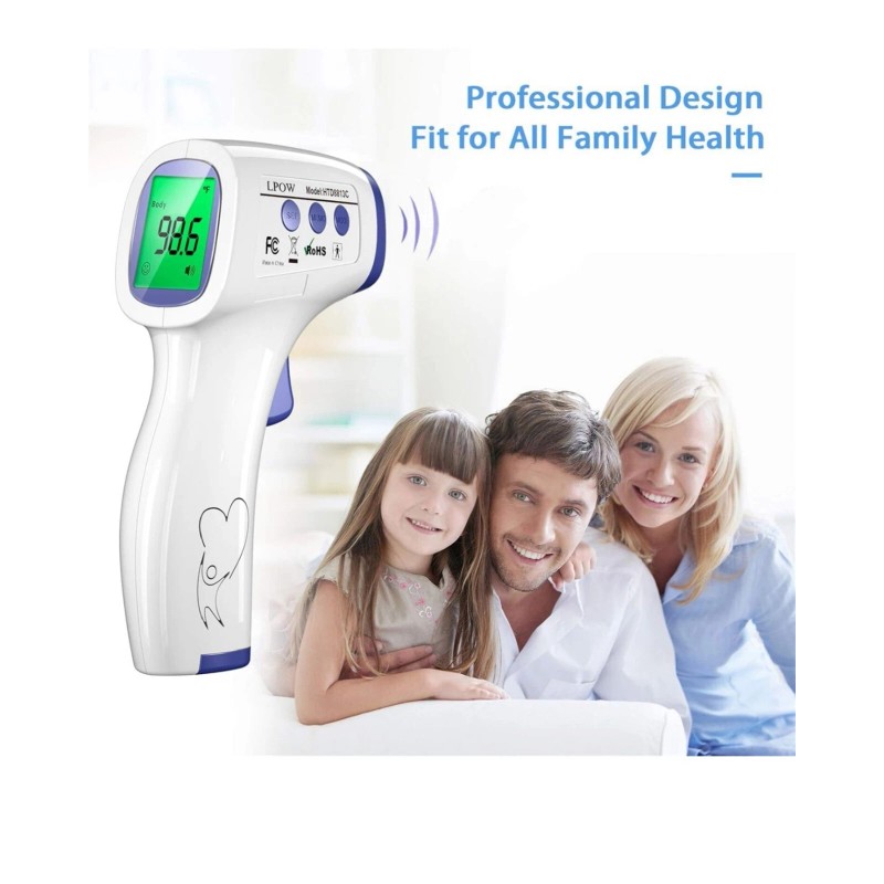 LPOW Non Contact Infrared Digital Thermometer
