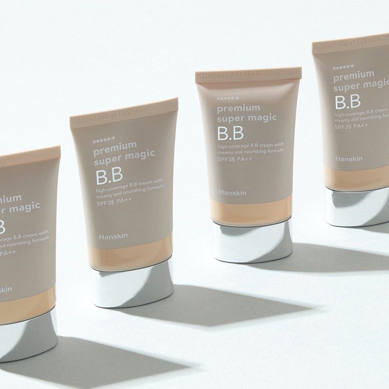 Hanskin Premium Super Magic BB Cream SPF35 45g 2pcs+10g /