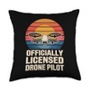 Drone Pilot for a Drone Pilot Throw Pillow