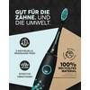 happybrush [Testsieger*] Elektrische Schallzahnbürste Eco VIBE 3 - Nachhaltige Zahnbürste