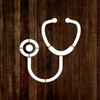 MAGJUCHE Stethoscope Stencil 6 Inches, Reusable Medical Stencil for Painting