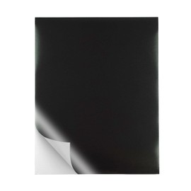 Coolprints Papel Etiqueta Adhesiva uso Foil en Laminadora Tamaño Carta 10 Piezas (Negro)