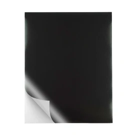 Coolprints Papel Etiqueta Adhesiva uso Foil en Laminadora Tamaño Carta 10 Piezas (Negro)