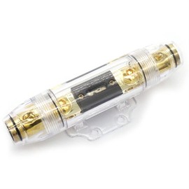 FACDEM Large 1 in 1 Out ANL Fuse Block with 100A 150A 200A Car Marine Boat Audio Amplifier Breaker Host Fuse Holder 0Ga-4Ga (Color : 200A)