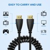 UCEC Full HDMI to Full HDMI Coiled Cable for Atomos