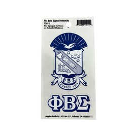 Diamond Brand Kanes - Phi Beta Sigma Crest Decal - Phi Beta Sigma - Divine Nine - Greek Paraphernalia - Fraternity - GOMAB - Sigmas - 1914
