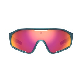 bollé Oval Shifter Creator Teal Metallic-Volt+ Ruby Polarized, Multi, One Size