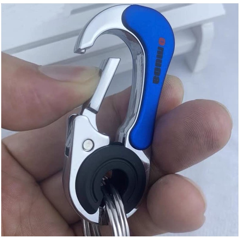 AIXUAN Keyring: Stylish Metal Key Holder, Easy Attachment and Loss