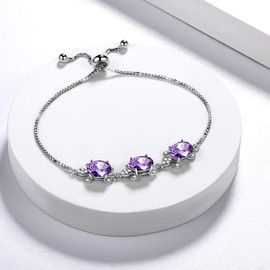 Aurora Tears Turtle Purple Bracelets Women Turtles Bracelets Jewelry for Wedding Bridal Birthday Gift