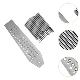 rockible Tap and Die Set Watch Tapping Plate Set Watch Repair Gadgets Practical Sturdy Watch Maintenance for Manufacturing Jewelry