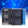 DC 12V 2-Channel Relay Module, Bistable Self-Locking Low Pulse Trigger