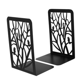 Operitacx Buchstützen Aus Metall Buchständer für Die Präsentation Im Büro Buchstützen-Regal-Set Schwerer Buchhalter für Die Dekoration Im Arbeitszimmer