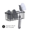 SunnyPoint NeverRust Deluxe Kitchen & Bathroom Sink Sponge Holder Organizer