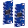 Hailege 2pcs CD74HC4067 CMOS 16 Channel Digital Analog Multiplexer Breakout