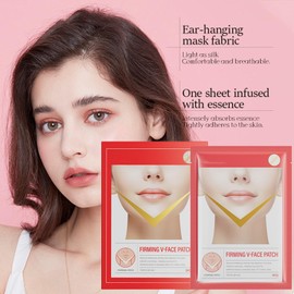 Firming V Face Masks – Hydrogel-Gesichtsmaske Für V-Line Lifting, Straffung Und Anti-Aging, Reduziert Doppelkinn, Spendet Feuchtigkeit, Für Ein Strahlendes, Jugendliches Aussehen (5 Stück)