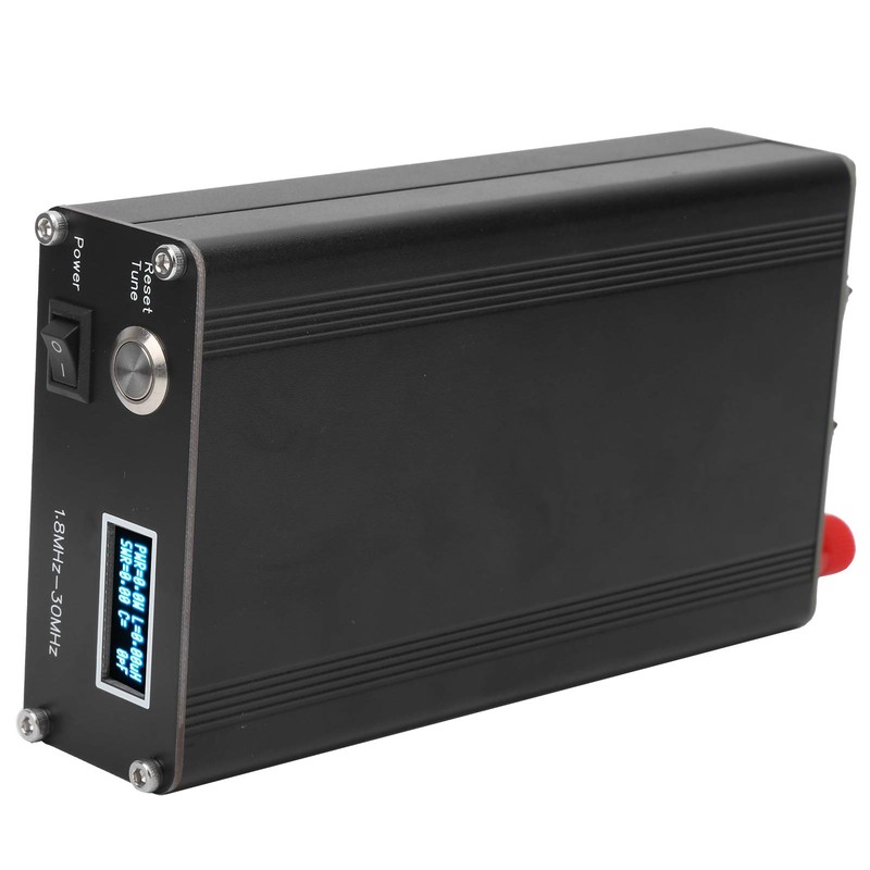 Antenna Tuner, Aluminum Alloy Tester with Large Heat Dissipation Area,