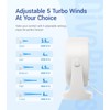 Diveblues USB Desk Turbo Fan, Ultra-Quiet Mini Desk Fan, Powerful