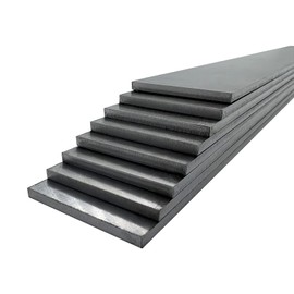 8-Pack 1095 High Carbon Steel Blanks 12"x1.5"x0.12" for Knife Making - Professional Grade Knife Making Supplies, Perfect for Full Tang Blades & Tactical Knives