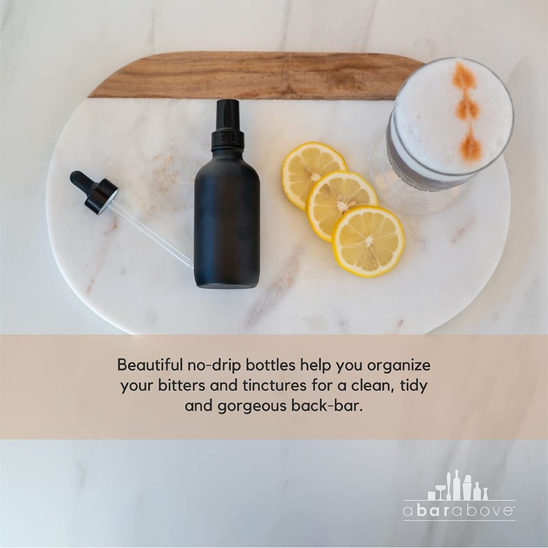 A Bar Above Cocktail Atomizer Spray Bottles & Dropper Set