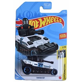 Hot Wheels Tanknator, Experimotors 1/10 - White