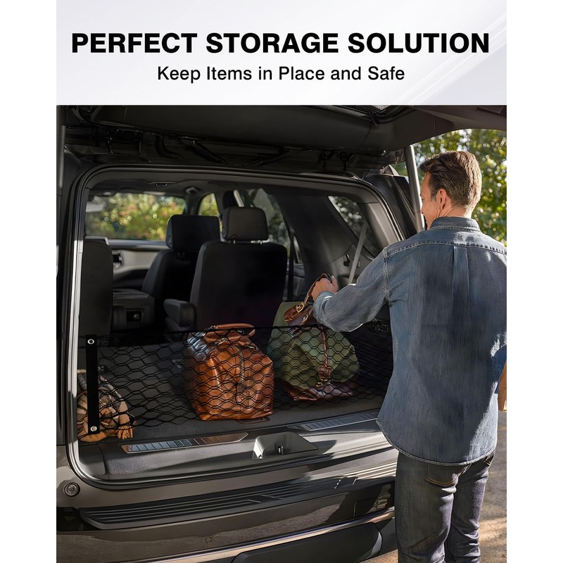 Karltys Envelope Style Cargo Net for Nissan Pathfinder 2022-2024 2025