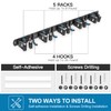 IMILLET 2 Pack Broom and Mop Holder Wall Mounted, Broom
