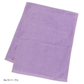 Mc-ft4 Imabari Towels, Commercial Use, Face Towels, Set of 4, Murakami Towels, M Color, 13.4 x 33.9 inches (34 x 86 cm), For Beauty Salons, 100 Colors, Lightweight and Thin (No.19, Purple)