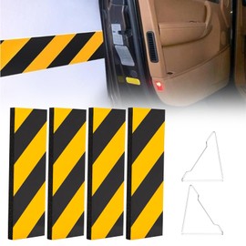 Garagen Wandschutz,4pcs Wandschutz Garage Selbstklebend 30x10x1.8 cm,Selbstklebender Kantenschutz Schaumstoff,Türschutz Garage,Autotür Schutz Garagenwand,Türkantenschutz für Autotüren,Garagen