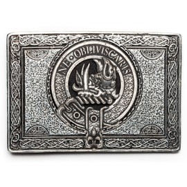 USA Kilts Campbell Clan Crest kilt belt buckle