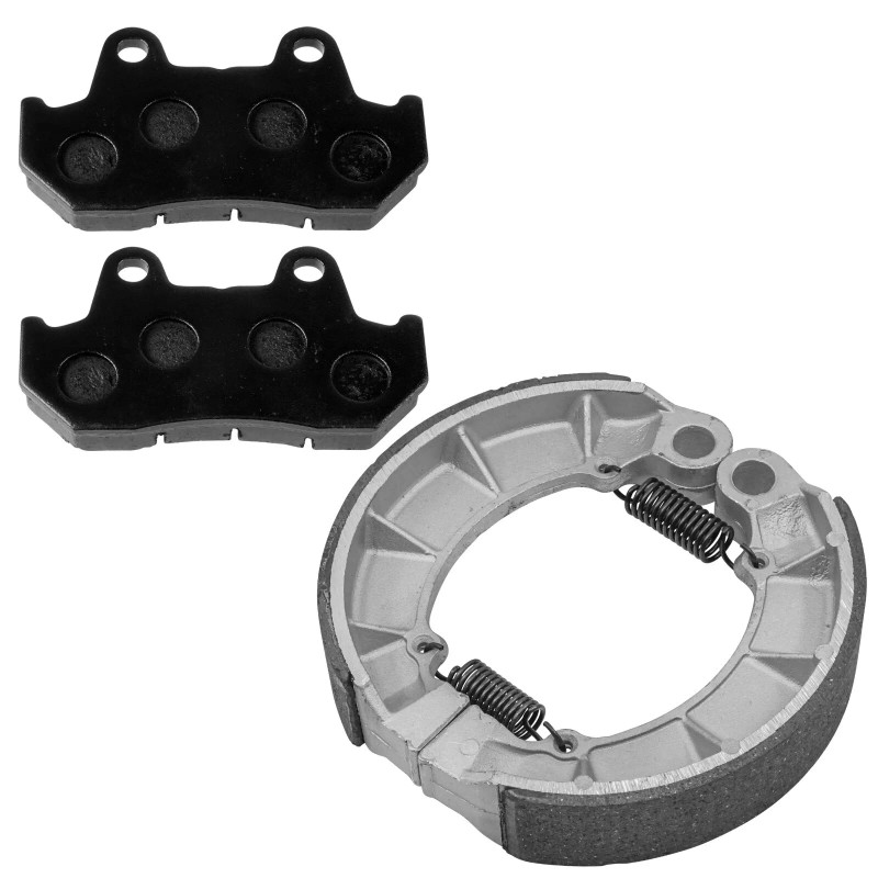 Caltric Front And Rear Brake Pads for Honda VF700C VF