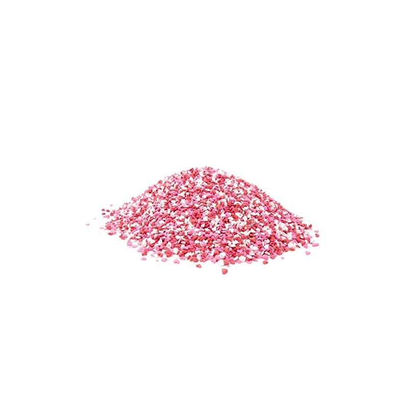 Candy Retailer Mini Valentine Heart Shaped Cupcake Sprinkles 4 oz.