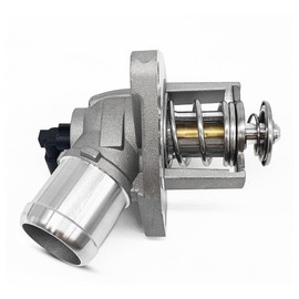 Engine Coolant Thermostat Fit for Hyundai Palisade 2020-2022 Kia Cadenza Sedona Sorento TeLLuride Replace 25500-3L300 255003L300