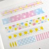 IPEWOEF 5 Rolls Star Washi Tape for Journaling Glitter Tape
