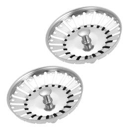 Moendergo Sink Strainer Basket, Sink Plug, Anti Clogging Sieve Sink Plug, Drain Plug with Basket for Sink, Kitchen Blanco Sink, Strainer Basket Valve (C)