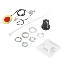 PATIKIL Guitar Pickup Transducer Self-Adhesive Pickup Transducer Amplifier for Electric Bass Guitar