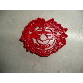 AJT ANIMAL MUPPET MONSTER DRUMMER CHARACTER COOKIE CUTTER MADE IN USA PR4501