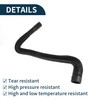 RATCHROLL Radiator Hose for Volvo S80 2010 Rubber 1 Pcs