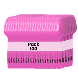 By The Cup Color Changing Mood Spoons, Pink, Easter, Birthdays, Parties (Pack of 100)