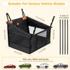 Pecute Dog Car Seat, Back Seat Extender for Dogs, Upgraded