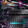 TEYUN 8 Channel Professional Portable Mixer Sound Mixing Console Computer
