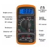 CODYTAVAREZ Multimetro Digital Profesional Xl830l