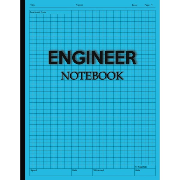 Blue Sky Cover Engineer Notebook: 100 Pages Graph Paper Notebook,